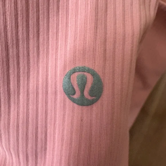 lululemon athletica Pink Ribbed Bandeau - Picture 3 of 3